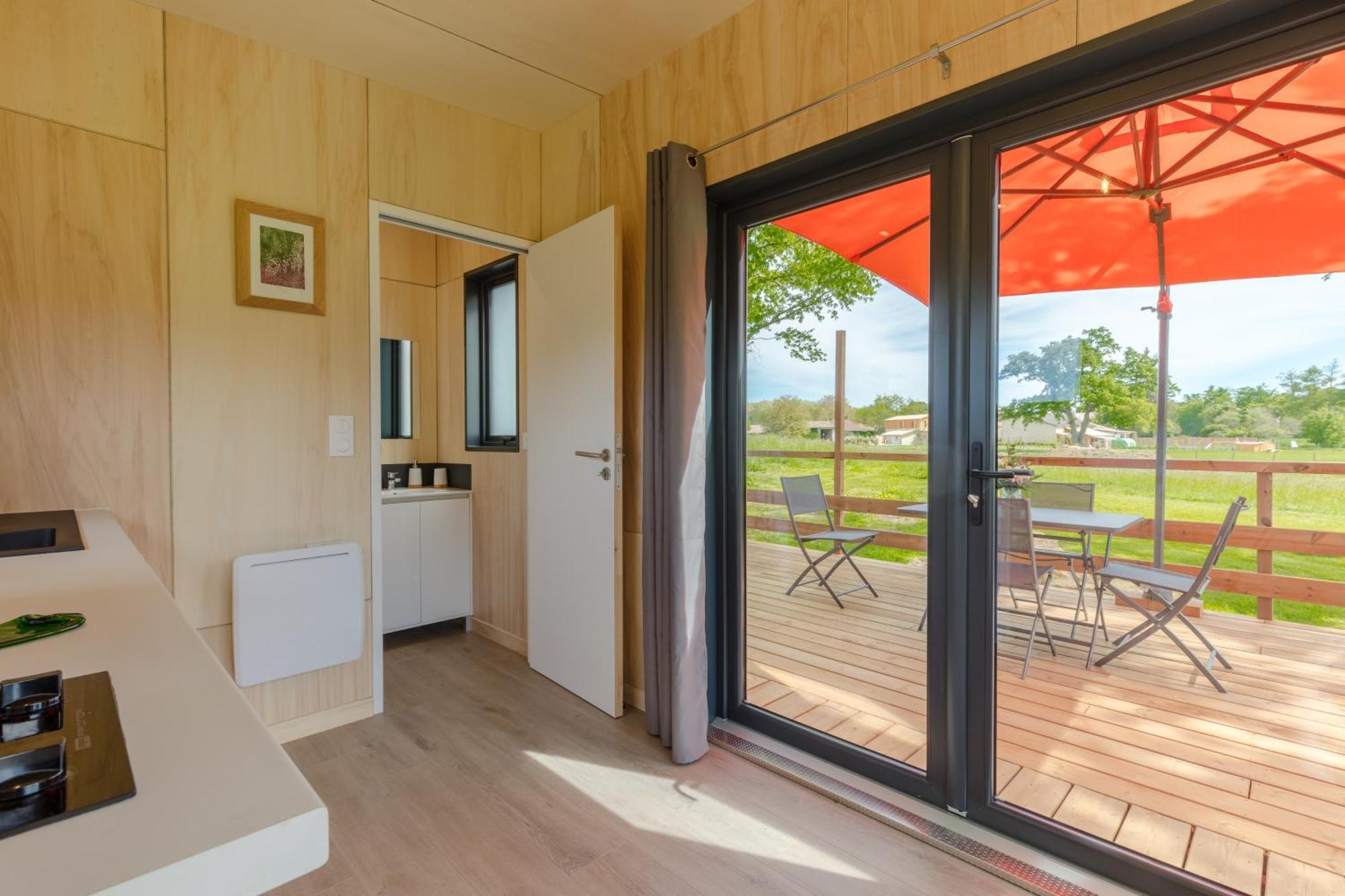 CastelvielTiny House Avec Spa, Proche De Bordeaux Et De Saint-Emilion别墅 外观 照片